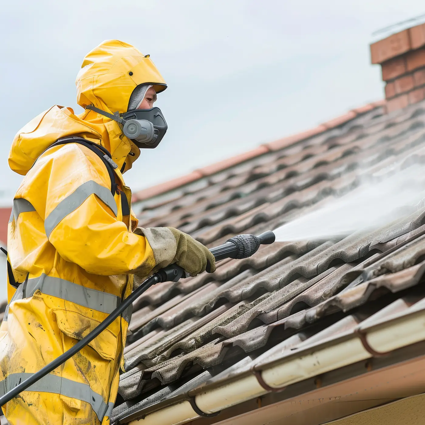 Local roof cleaning & moss removal in Gorseinon