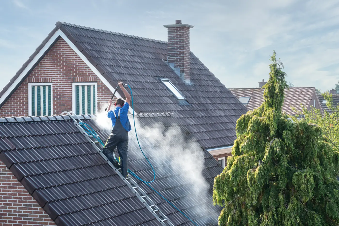 Roof cleaning & moss removal across Gorseinon