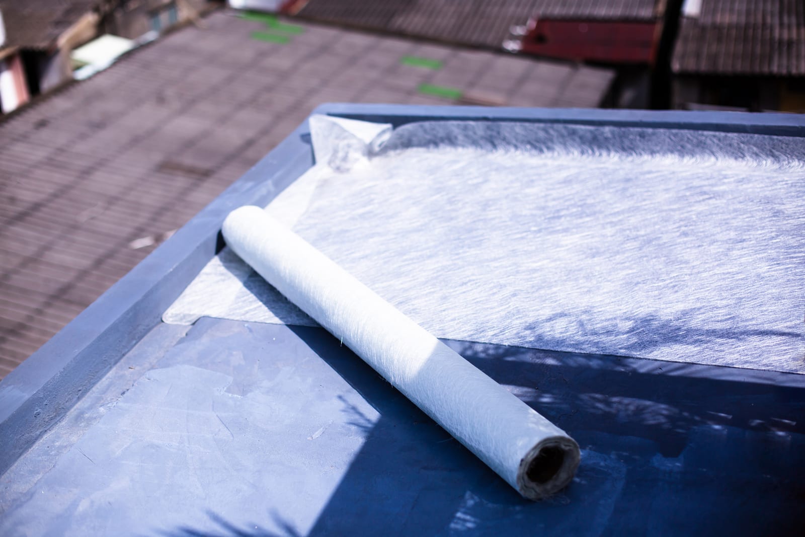Fibreglass (GRP) Roofing by Roofmaster in the Swansea area