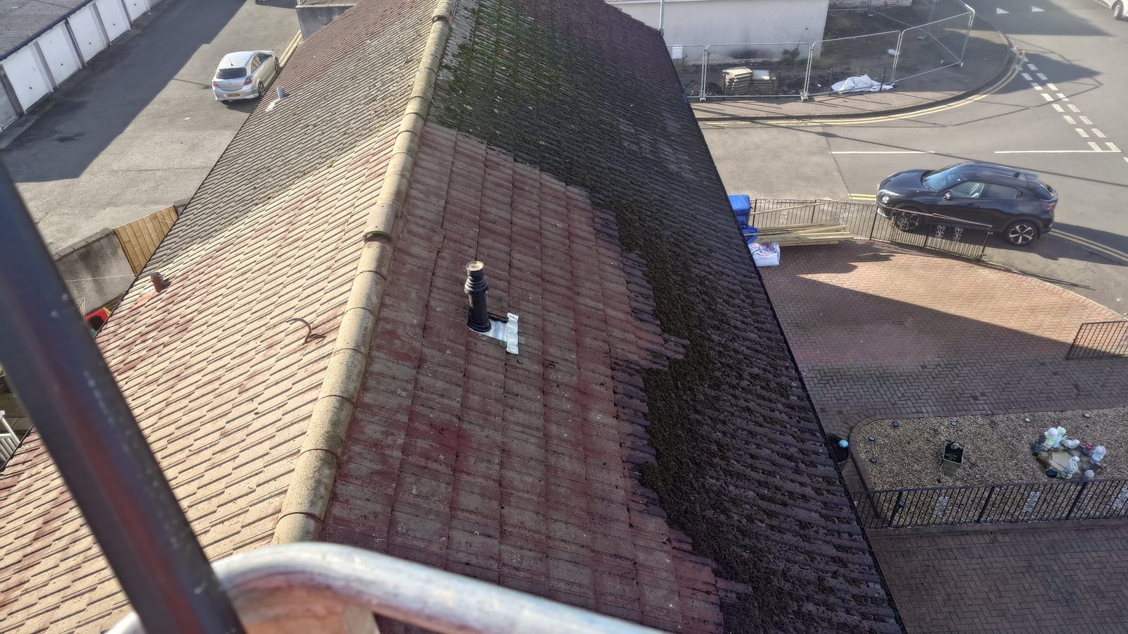 Roof Cleaning & Coating by Roofmaster in the Swansea area