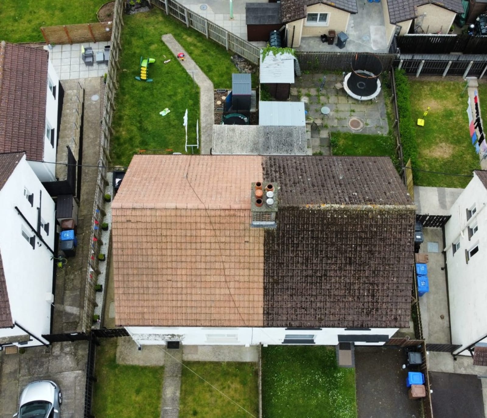 Roof Cleaning & Coating in the Swansea area