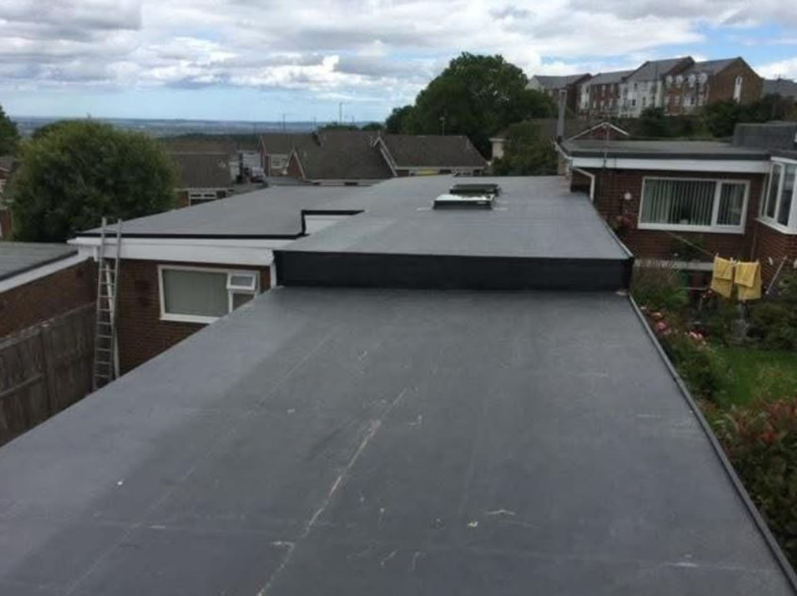 EPDM Rubber Roofing by Roofmaster in the Swansea area